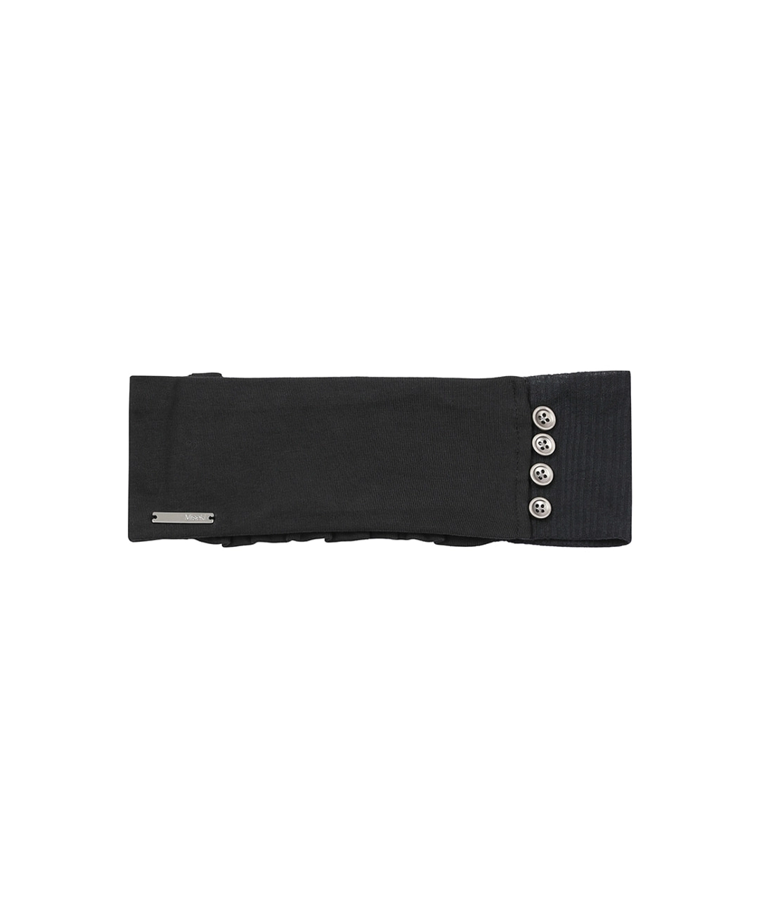 미세키서울 [Exclusive] Sheer button hairband CHARCOAL 상품 이미지 1