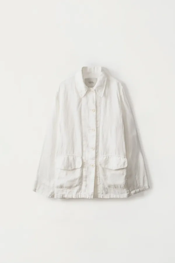 3RD / Ella pocket work jacket (White)