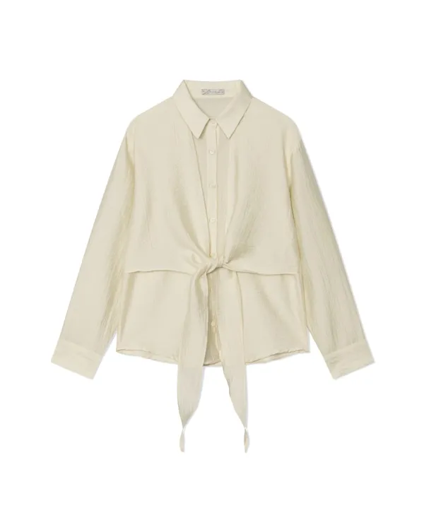 NUA WRAP SHIRTS (3color)