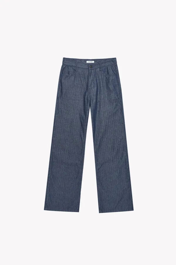 Riano Stripe Denim (Indigo)