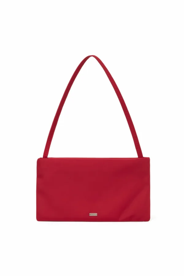 Nylon Panini Bag Red