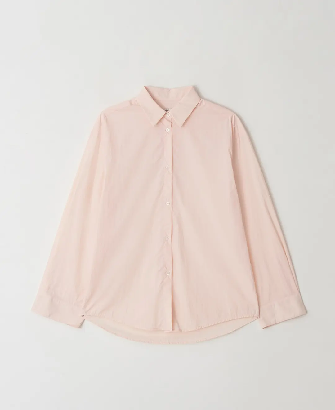 스텝어라운드 Oversize plen shirt_PINK 상품 이미지 3