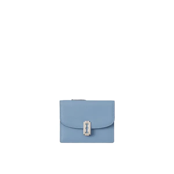 Semi Lune Zipper Card Wallet (세미 룬 지퍼 카드지갑) Cloudy Blue