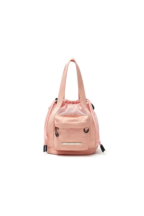 ONE POCKET MESH MINI BAG IN PINK