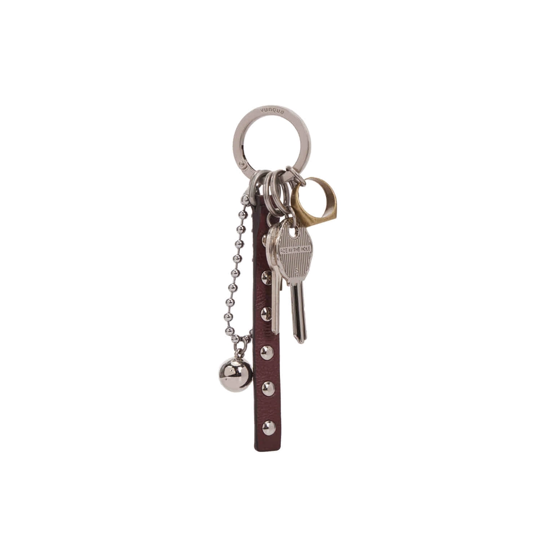 분크 Stud Bundle Key Charm (스터드 번들 키 참) Currant Burgundy 상품 이미지 1