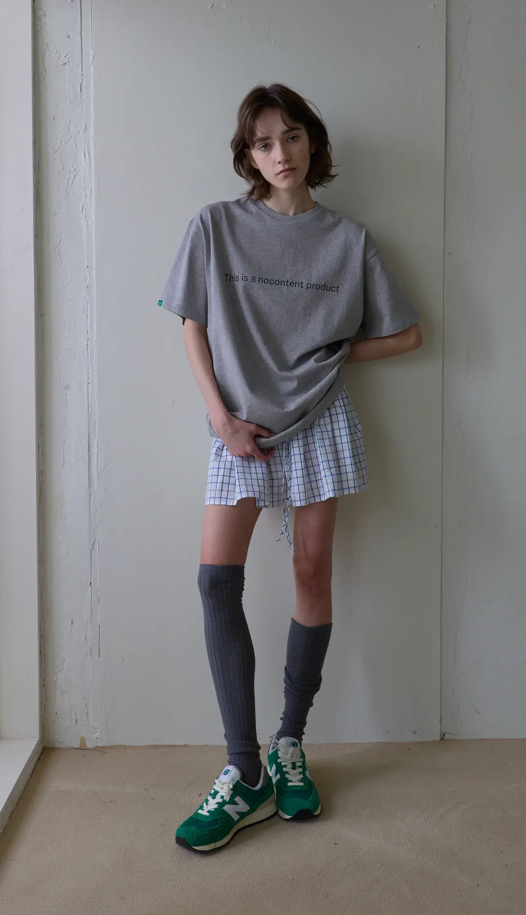 노컨텐츠 154. Nocontent Product T _ Melange grey 상품 이미지 3