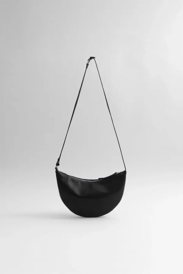 a pie tote bag (black)