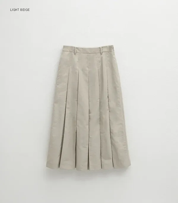 (SK-4925)ESSENTIAL PLEATS SKIRT
