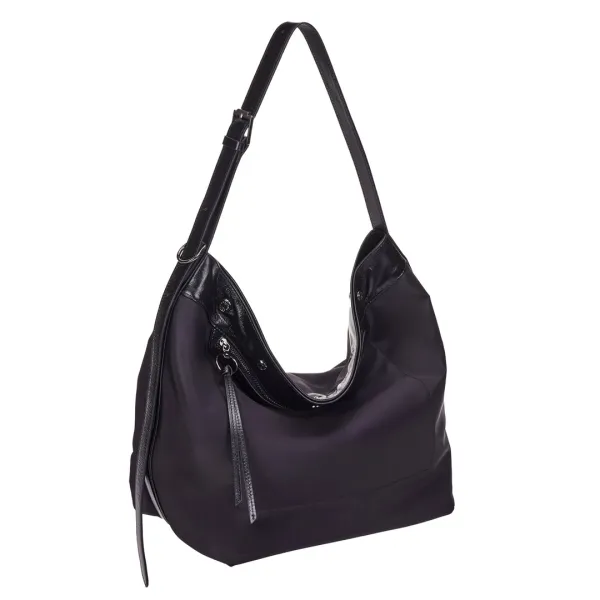[아울렛] Perfec Button Up Light Hobo L (퍼펙 버튼 업 라이트 호보 라지) Black
