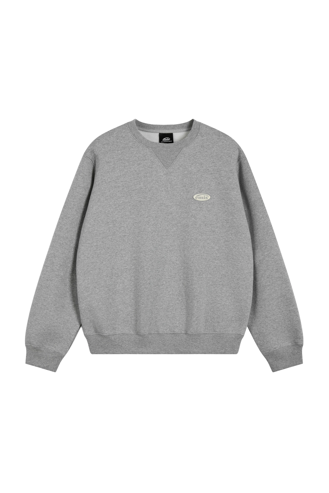 이미스 RUBBER PATCH SWEAT SHIRT-MELANGE GRAY 상품 이미지 1