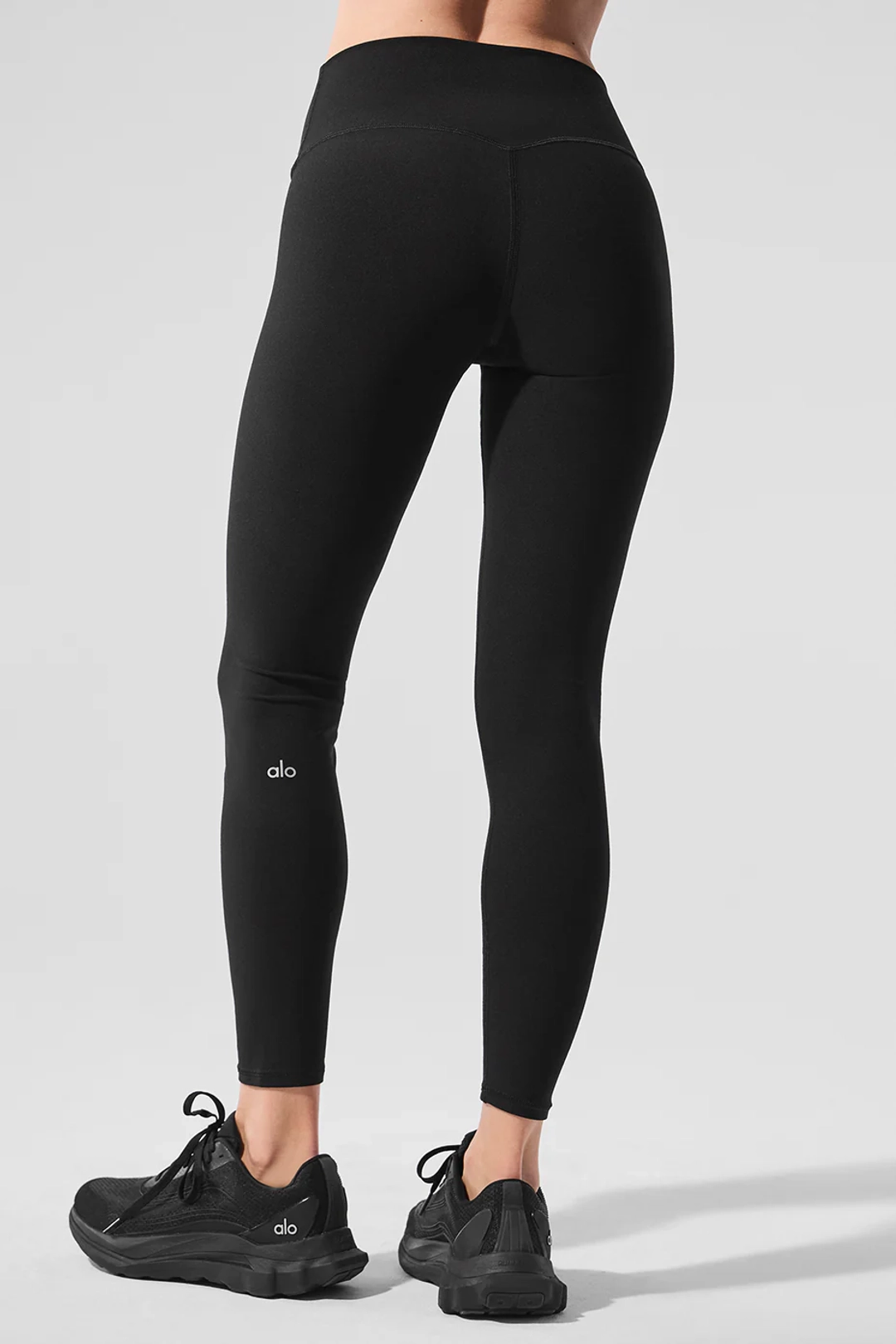 알로요가 Alosoft High-Waist 7/8 Highlight Legging - Black 상품 이미지 2