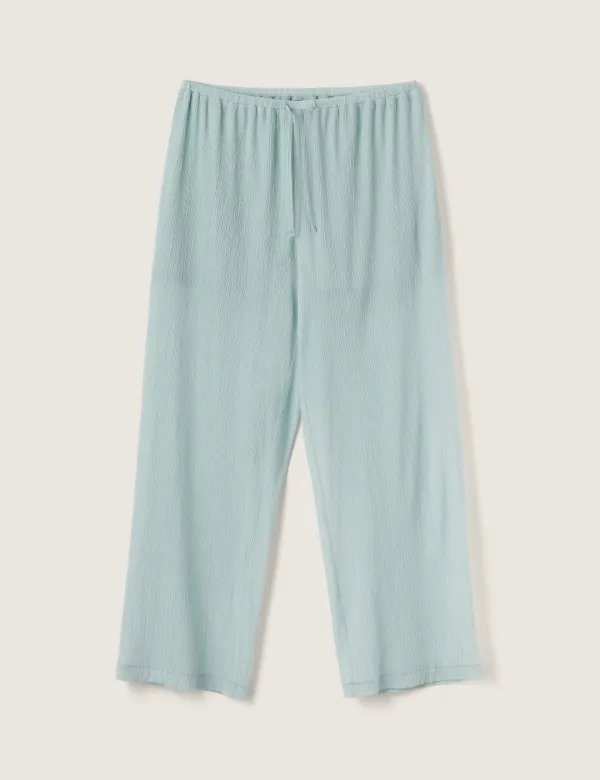 Milly Pleats Pants (Sea blue)