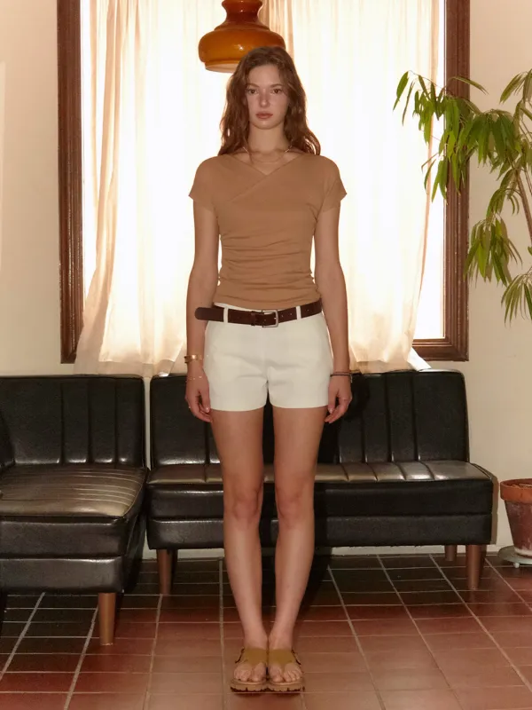 SIA COTTON SHORTS_IVORY