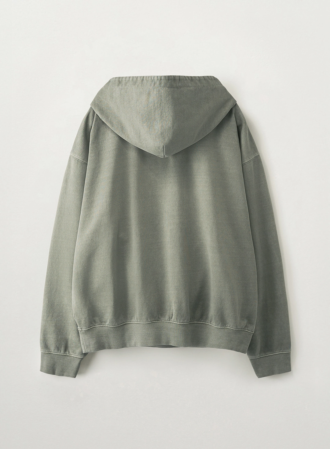 세터 Citron Drawing Washed Pocket Hoodie - Charcoal 상품 이미지 2