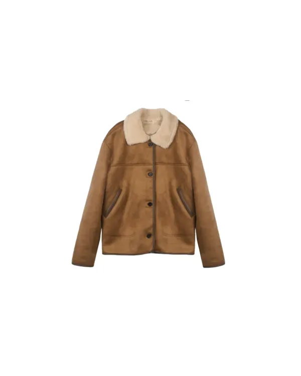 Soutien collar mustang half coat_3Color