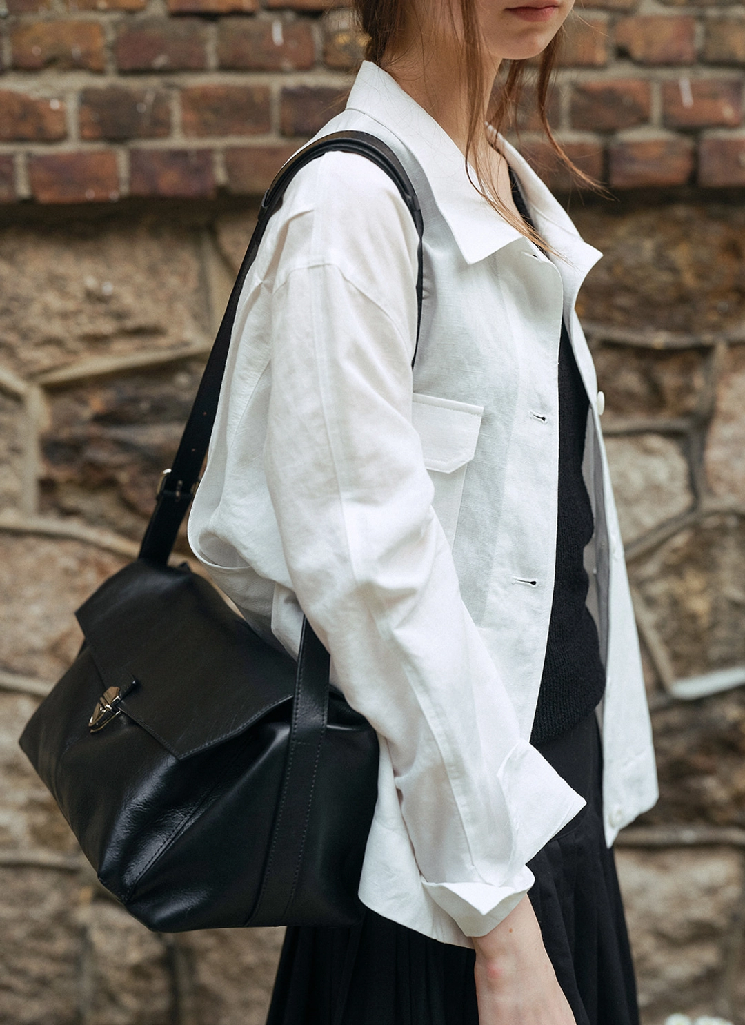 르닐 [6/5 예약배송] Baker Linen Jacket (Ivory) 상품 이미지 3