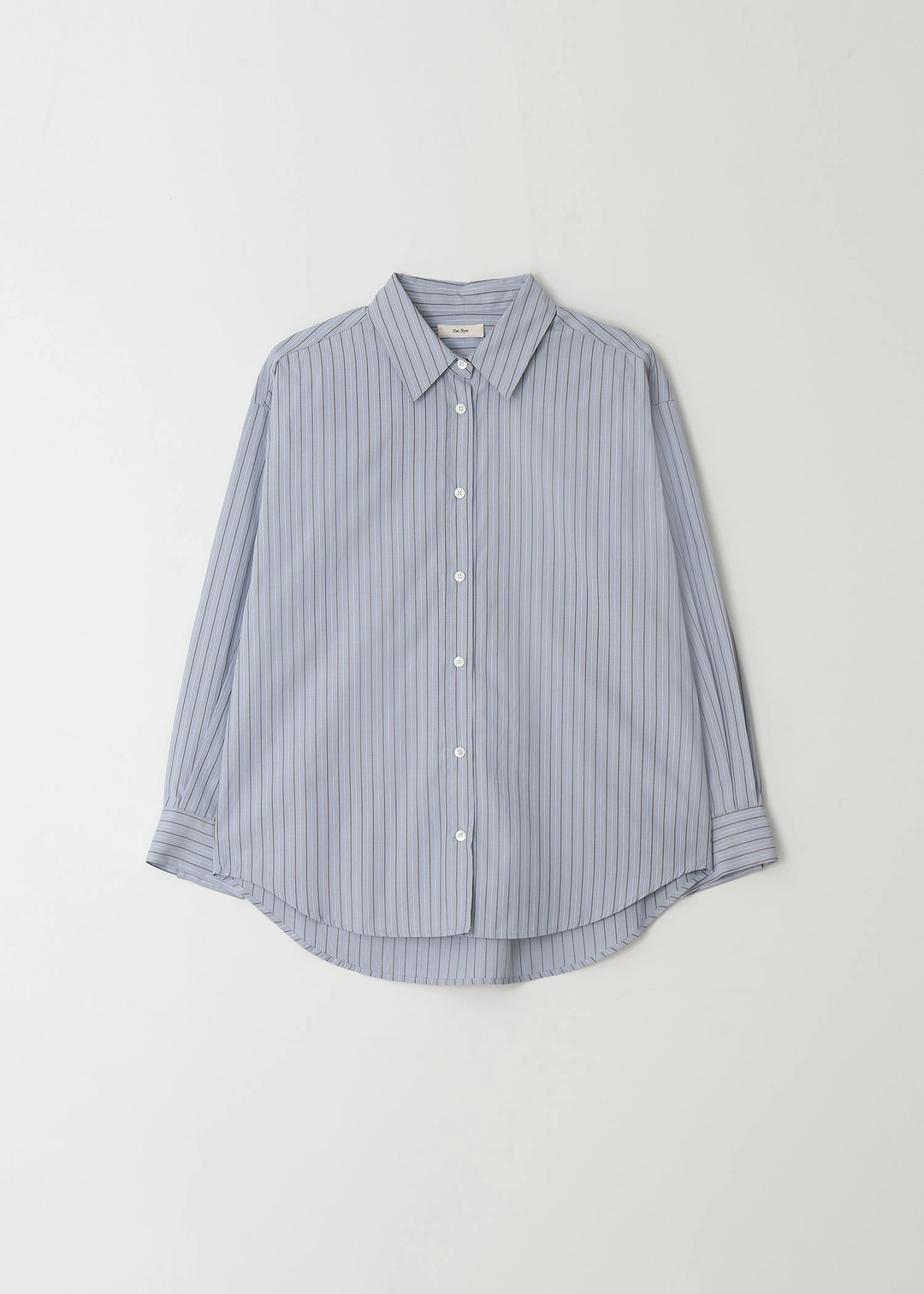 더라이 Back Shirring Shirt(Blue) 상품 이미지 3