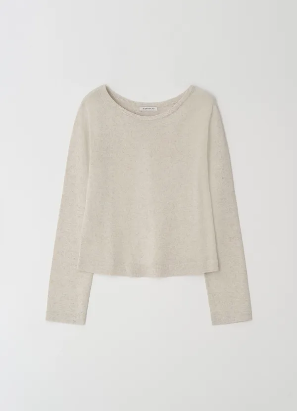 [7/20 예약배송] [3차] Summer lap round knit_LINEN