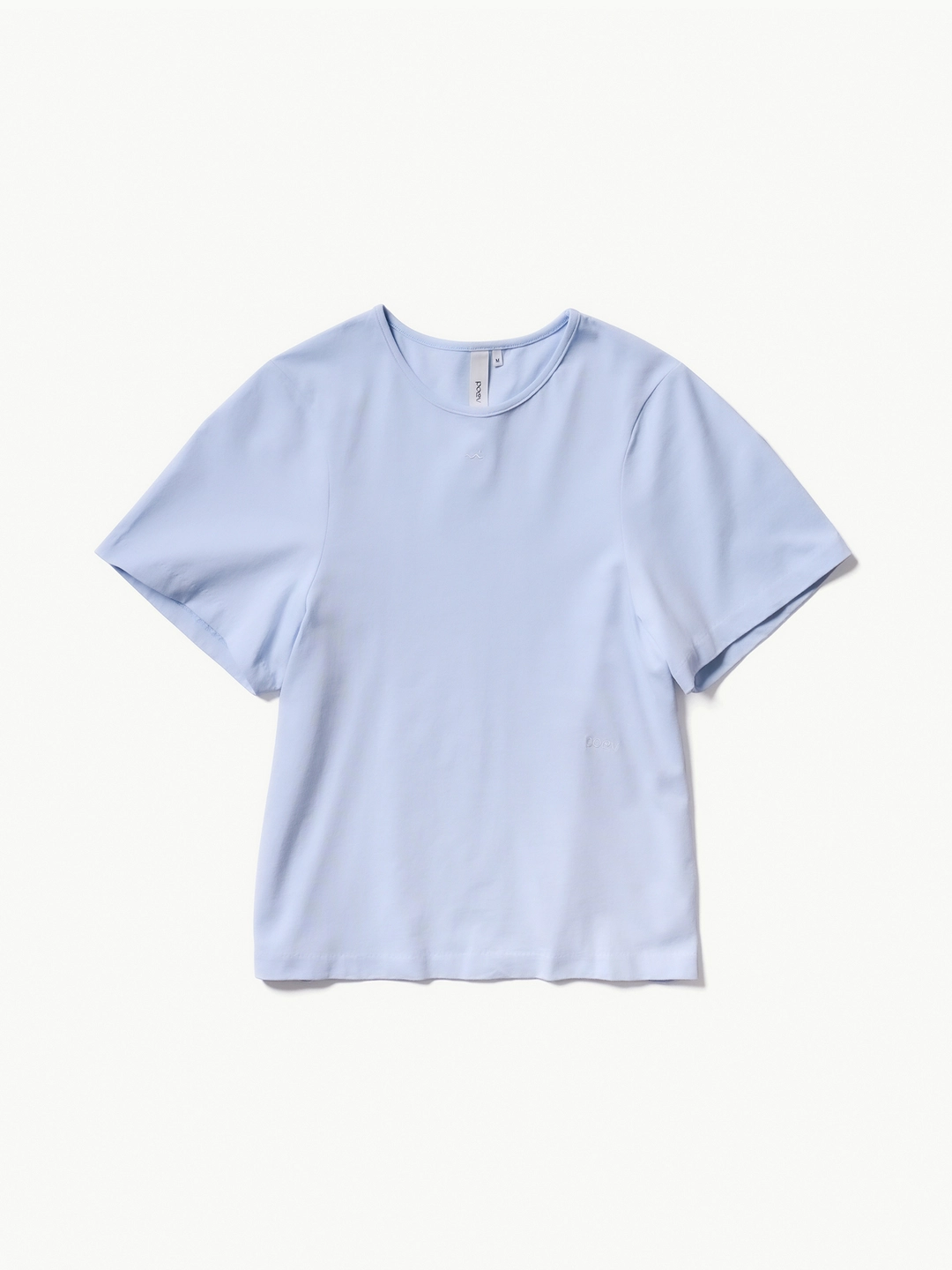 포에브 Poev Arched T-Shirt - Sky Blue 상품 이미지 3