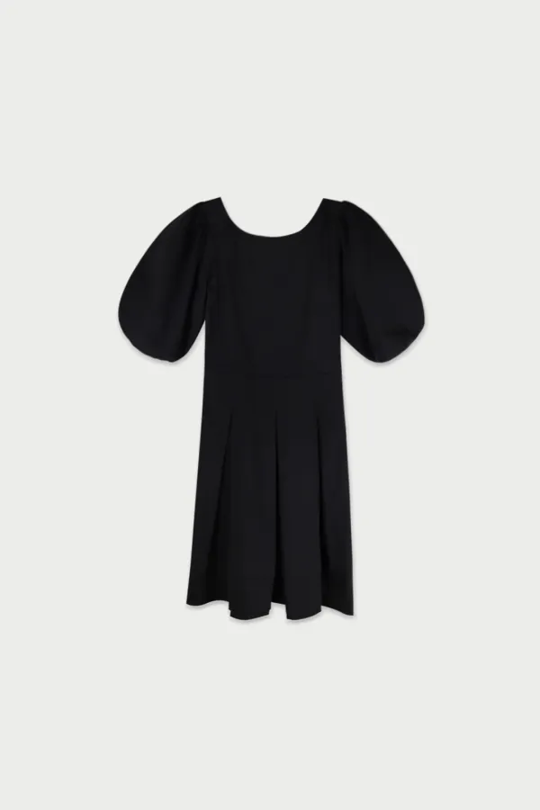 Scoop pintuck onepiece_black