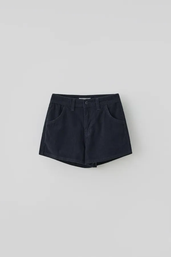 T/T Basic corduroy shorts (navy)