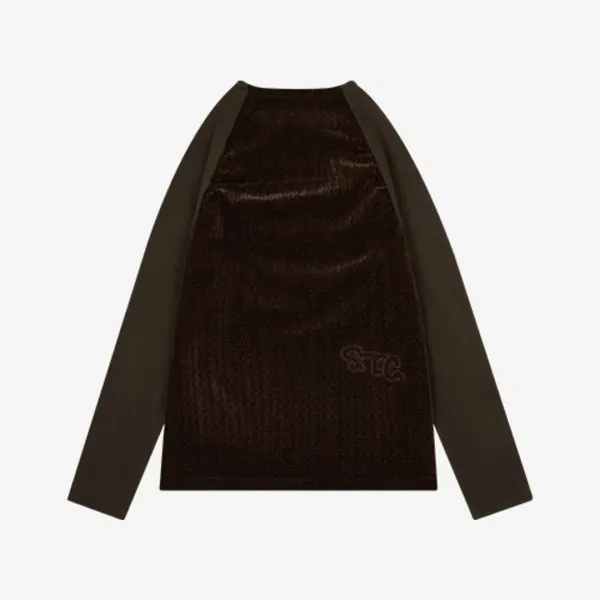 1/2 S.T.C. RAGLAN L/S (BROWN)