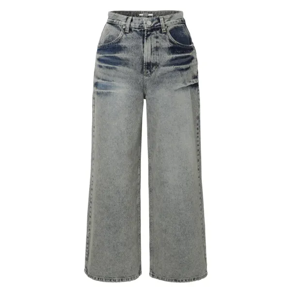 Washing Wide Denim