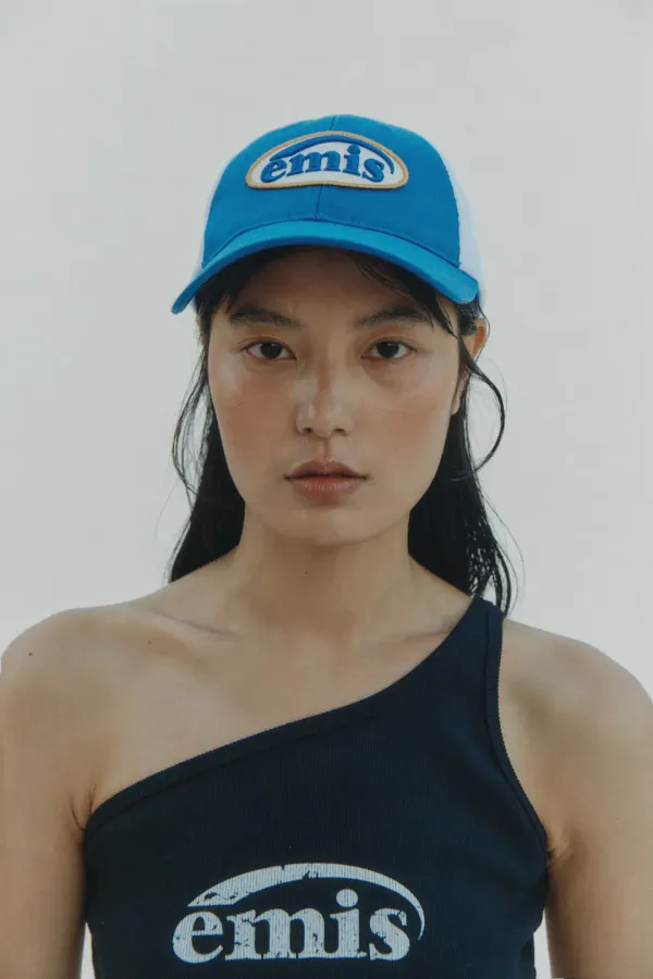 WAPPEN MESH BALL CAP-BLUE