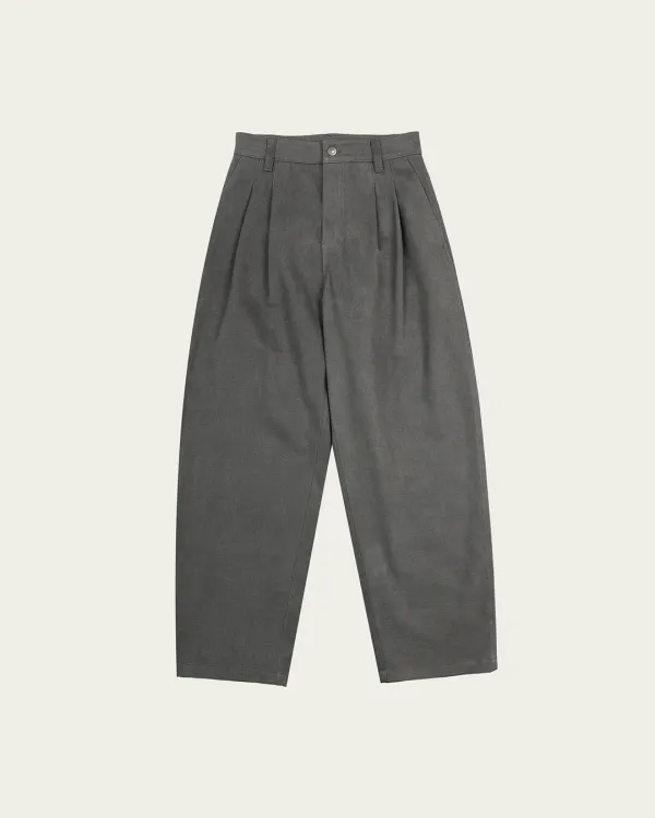 Flap Pants -  Gray