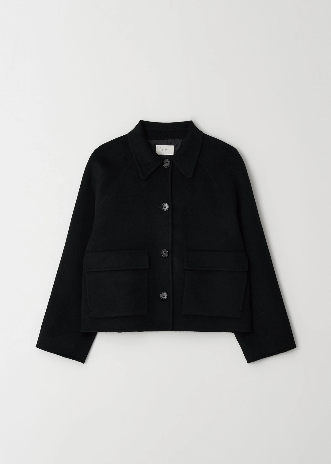 더라이 Pocket Handmade Short Coat(Black) 상품 이미지 1