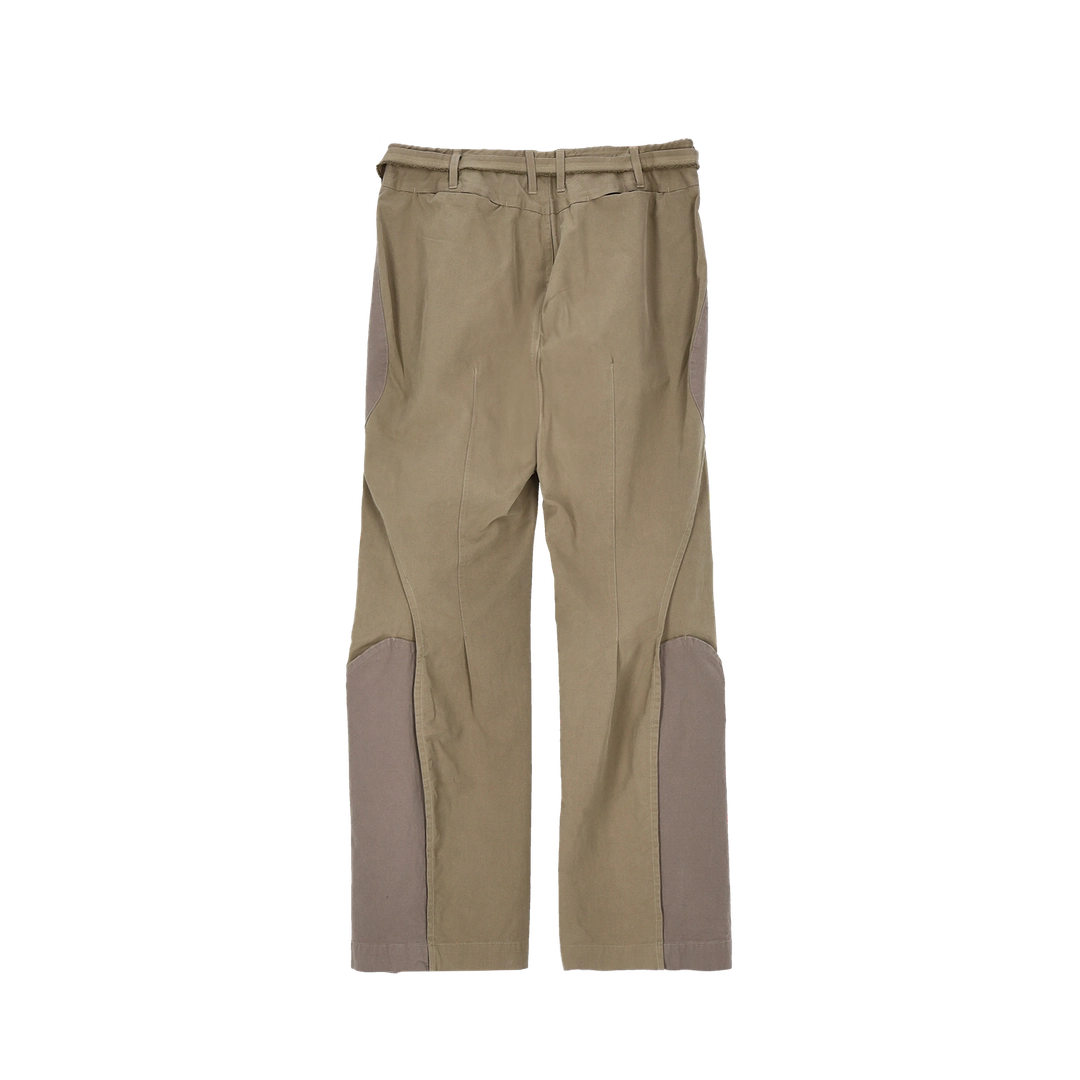 코스트퍼킬로 BELTED CHINO PANTS OLIVE 상품 이미지 3