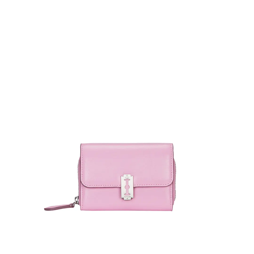 분크 [아울렛] [RENEWAL] Perfec Essence Zipper Card Wallet (퍼펙 에센스 지퍼 카드지갑) Delight Pink 상품 이미지 1
