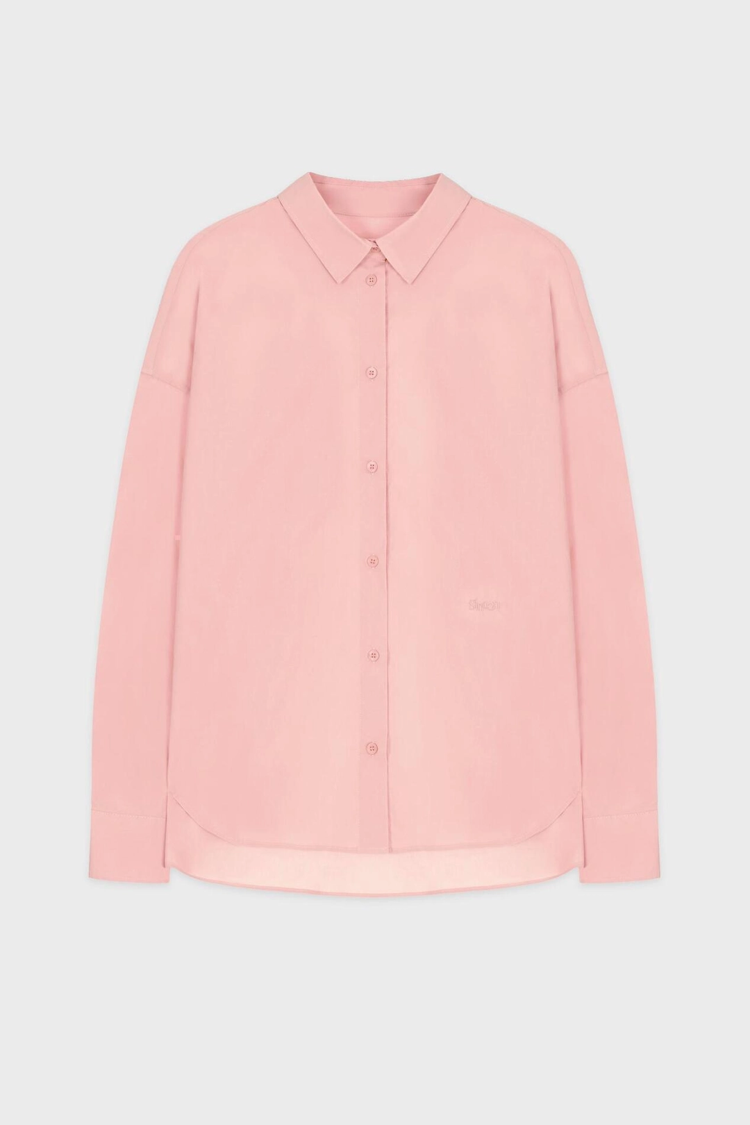 시눈 Basic Over Fit Shirt (Pink) 상품 이미지 1