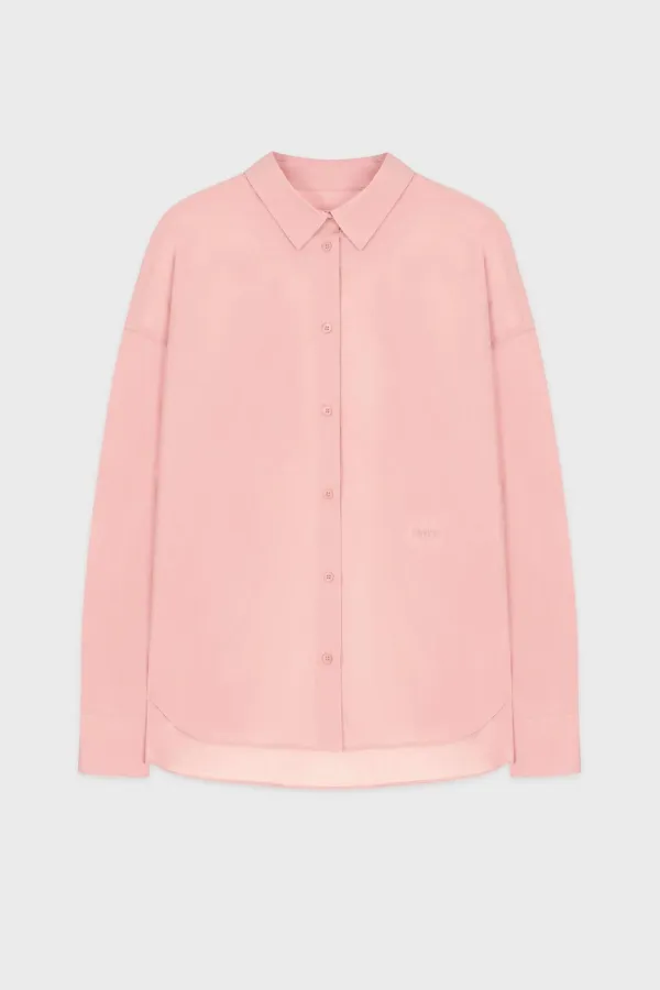 Basic Over Fit Shirt (Pink)