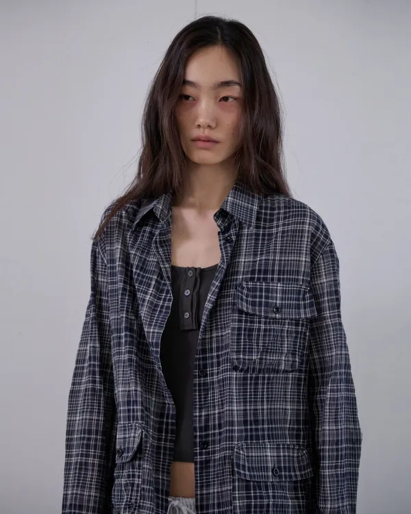 3-POCKET SHIRTS - NAVY