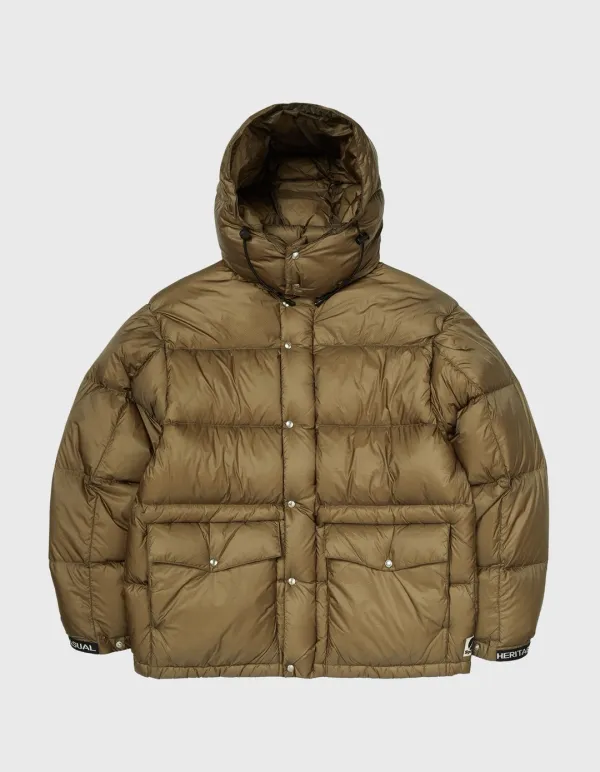 RIPSTOP GOOSE DOWN PARKA / Mocha