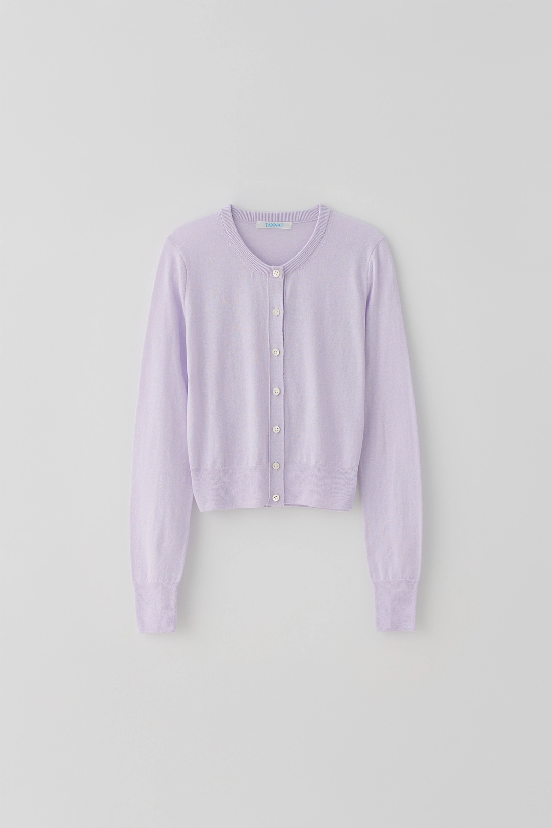 T/T Essence round cardigan (lavender)
