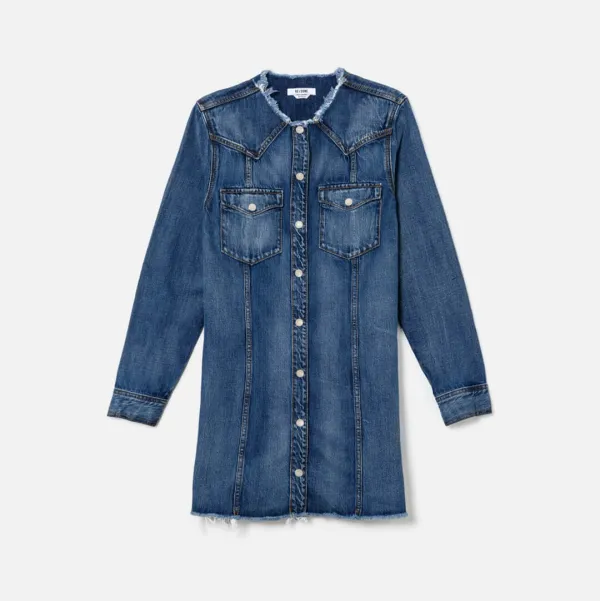 The Riley Mini Dress - Viper Blue