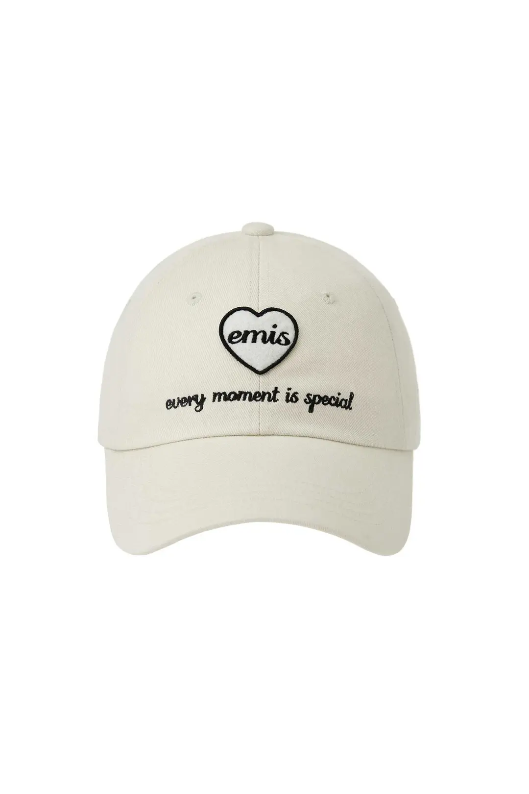이미스 HEART WAPPEN BALL CAP-CREAM 상품 이미지 1