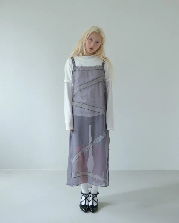flétta 141 Romantic Bloom Dress_Dusty Green