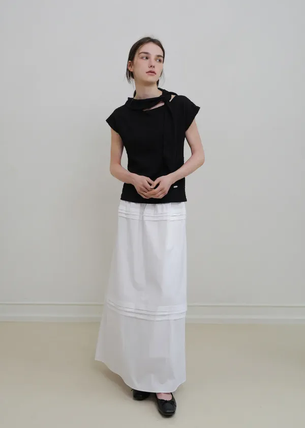 Sunday cotton skirt (white)