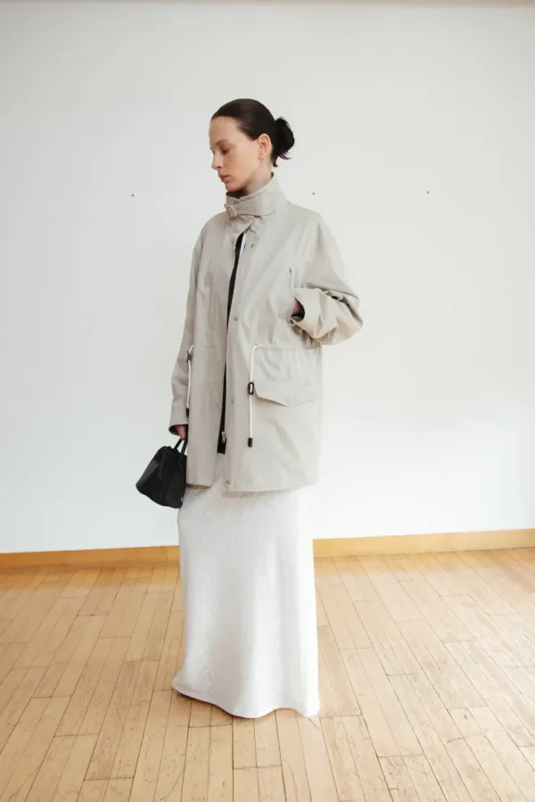 [Exclusive] Cotton Travel Jacket (Beige)