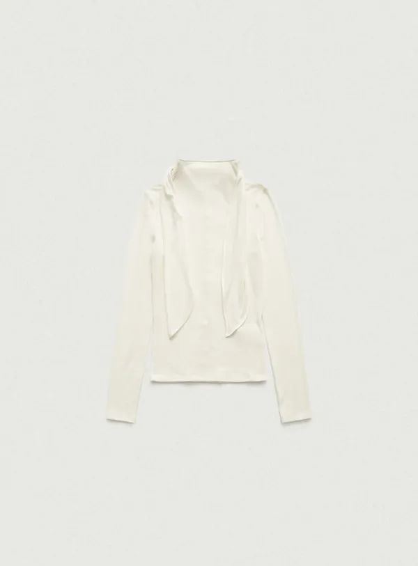 Noue Tie T-shirt_Ivory