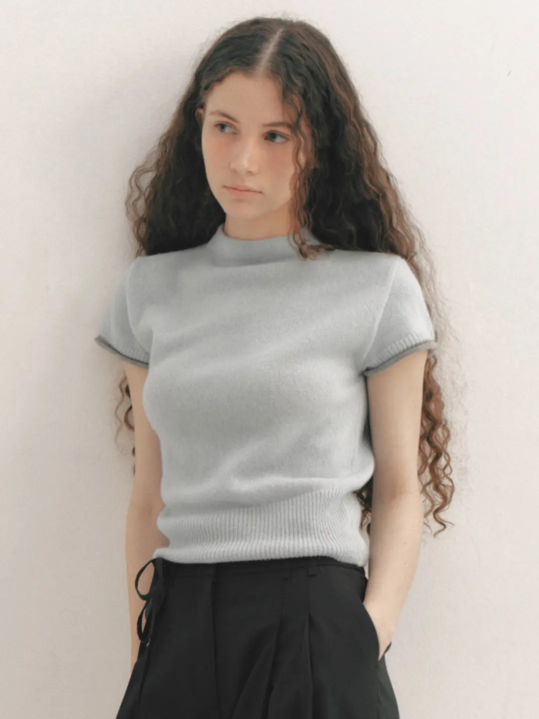 플로움 Line Cuddly Knit(4color) 상품 이미지 2