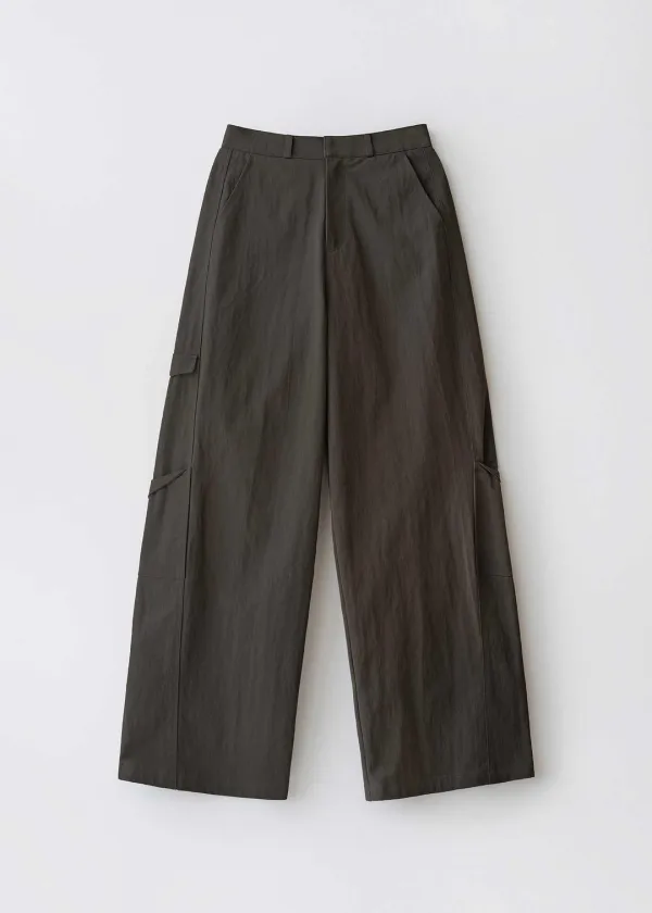 Lio side pocket pants (charcoal gray)