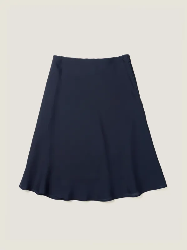 CHARDONNAY MIDI SKIRT [ Navy ]
