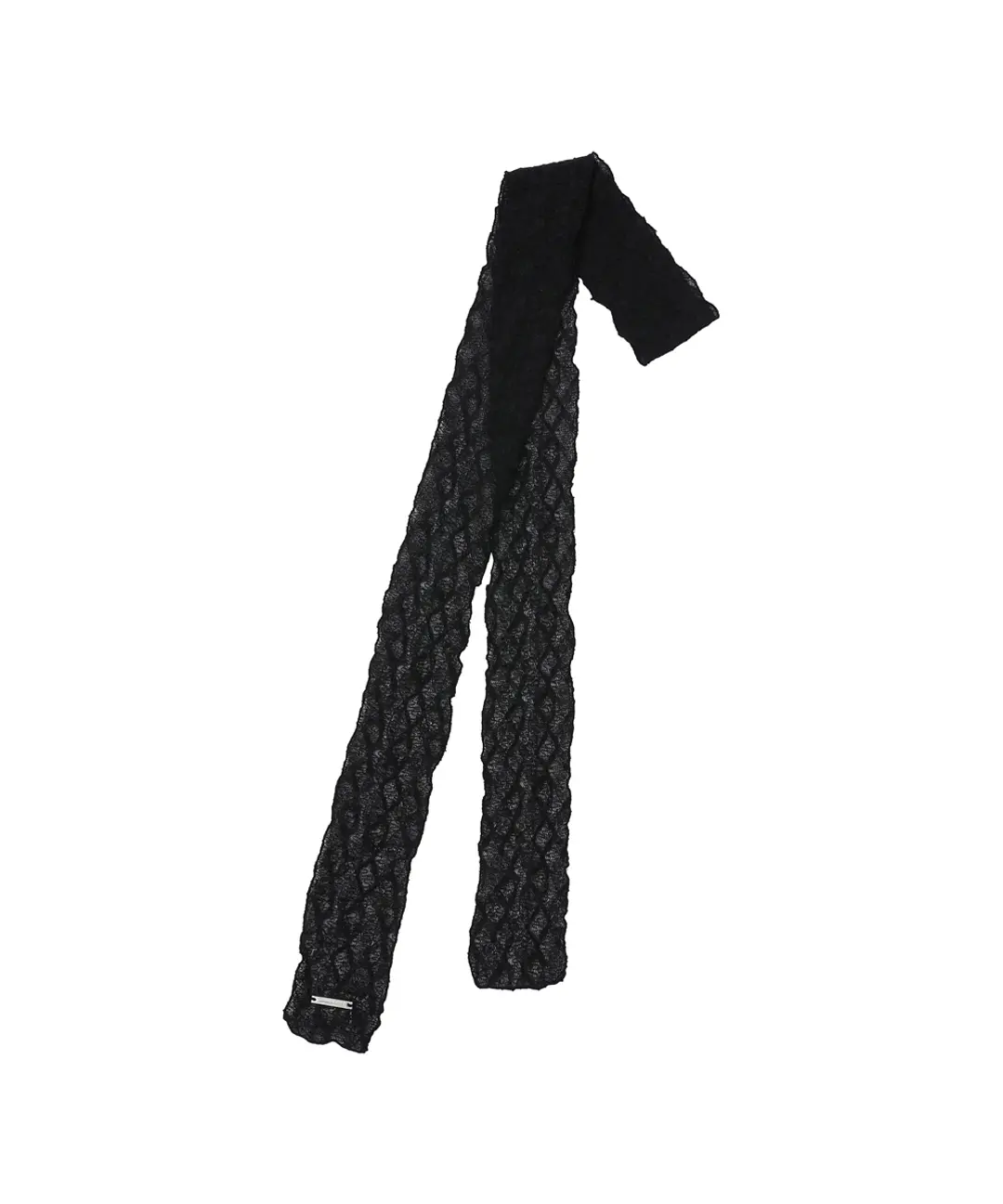 미세키서울 Lace sheer scarf BLACK 상품 이미지 3