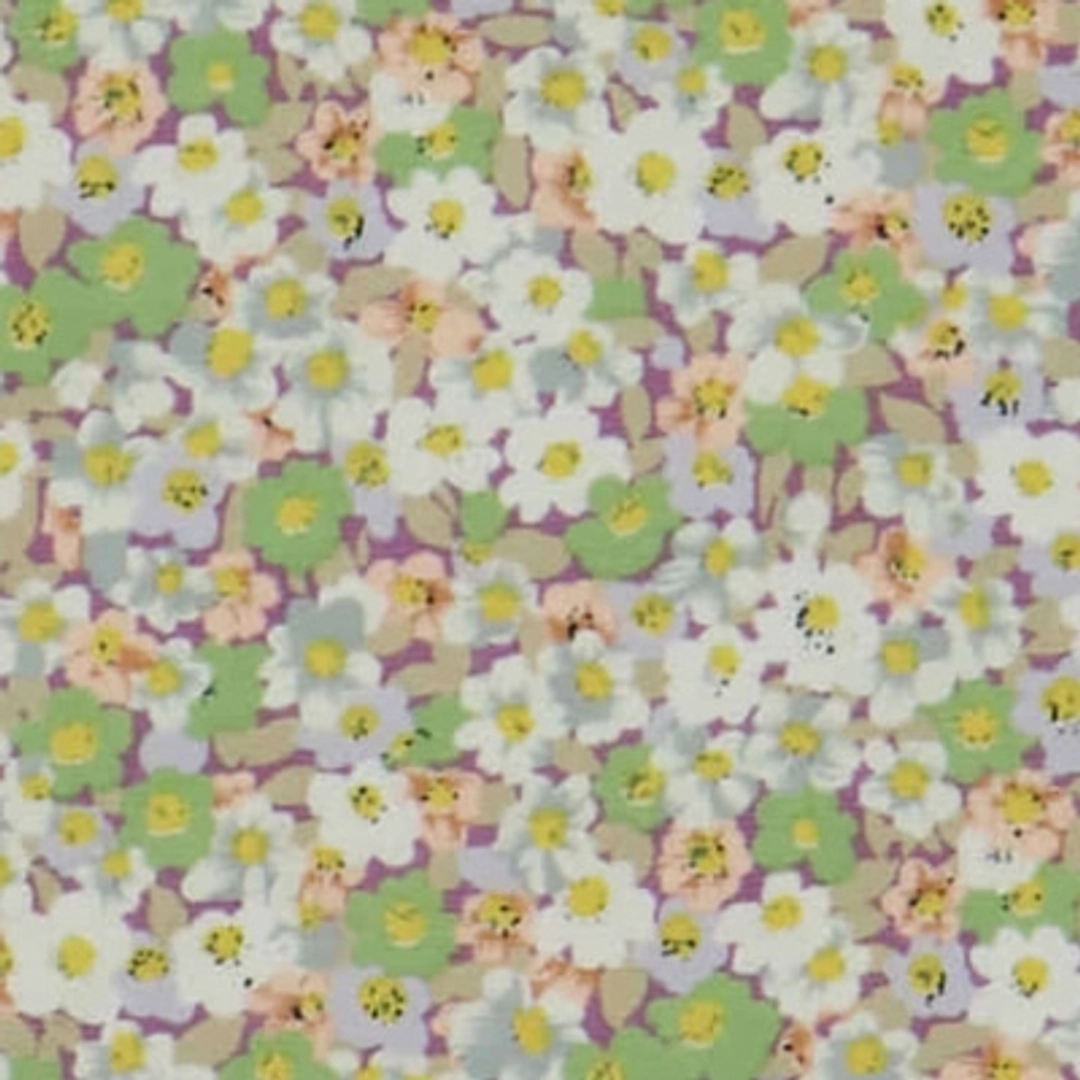 이미스 PASTEL FLOWER CORDUROY ECO BAG-YELLOW GREEN 상품 이미지 3