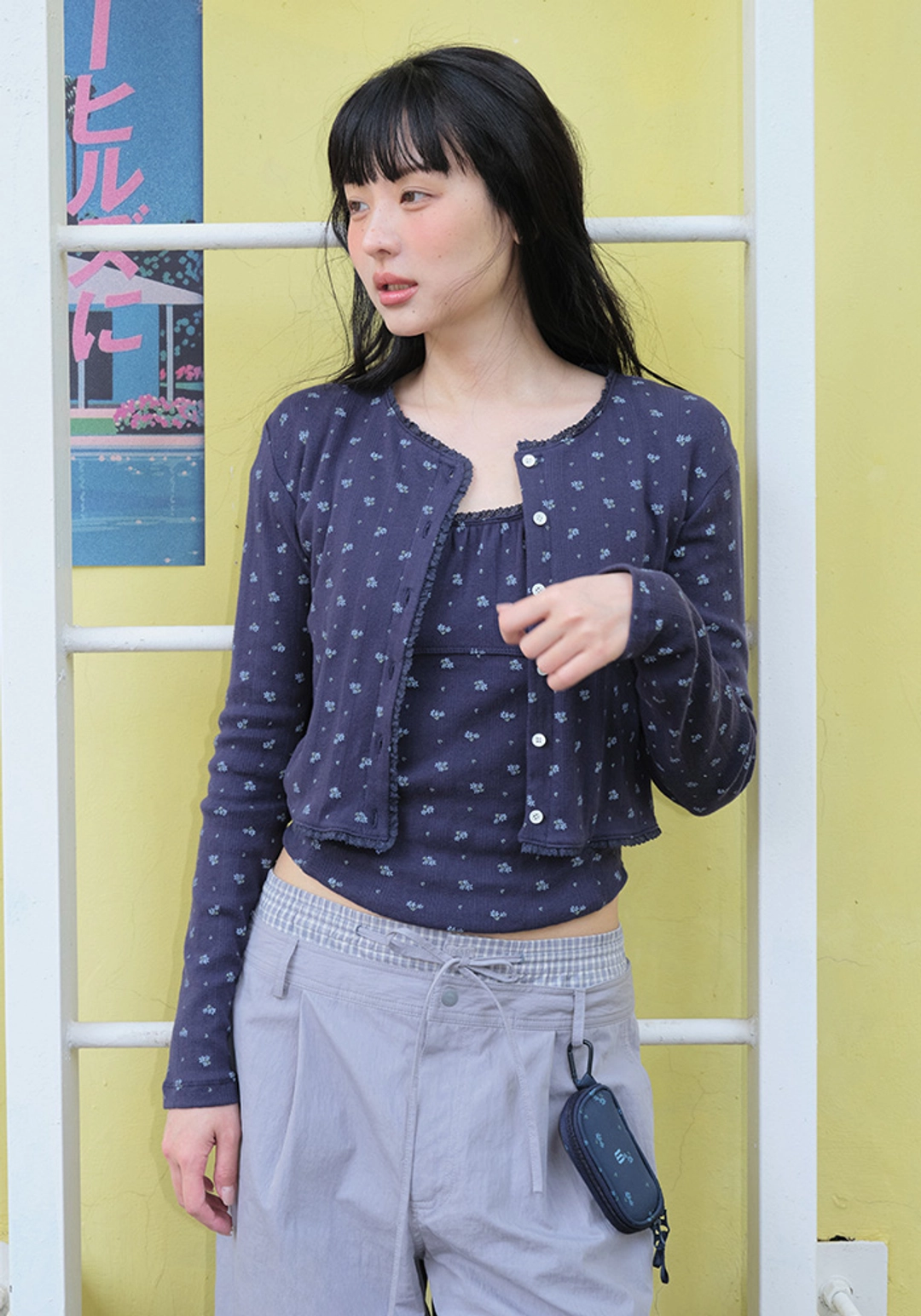 그로브 GRVB_FLOWER MINI POUCH 상품 이미지 2