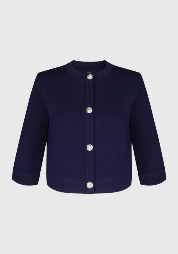 2nd) Midnight Bijou Cardigan